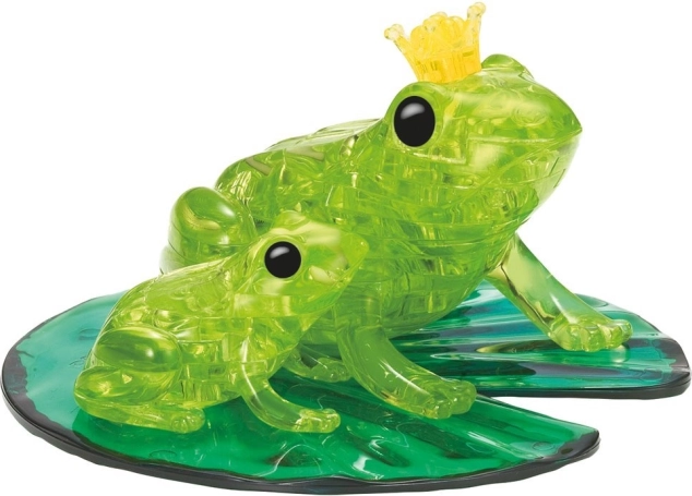 3D kristallen puzzel kikkertjes – 43 stukjes