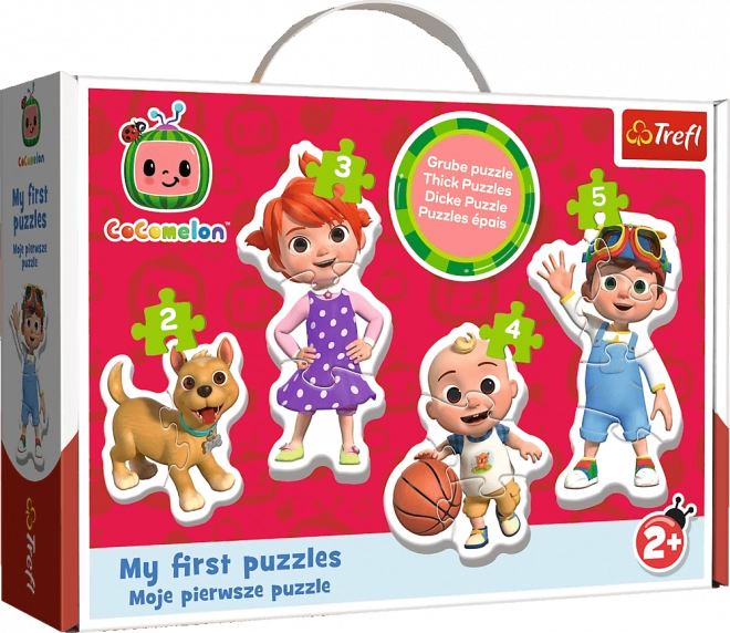TREFL Baby puzzel Cocomelon 4v1 (2,3,4,5 stukken)