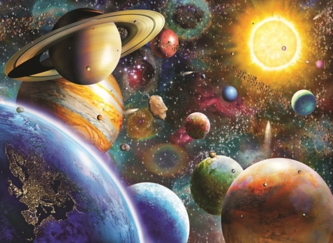 Puzzel met planetenmotief 1000 stukjes