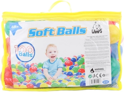 Ballen voor droog zwembad en speeltent 100 stuks IPLAY