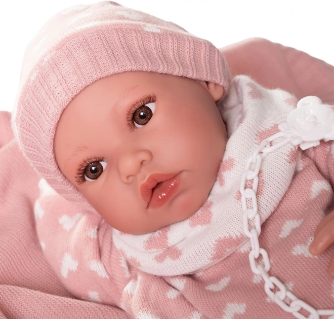 Erika - Realistische Babypop met Volledig Vinyllichaam 42 cm