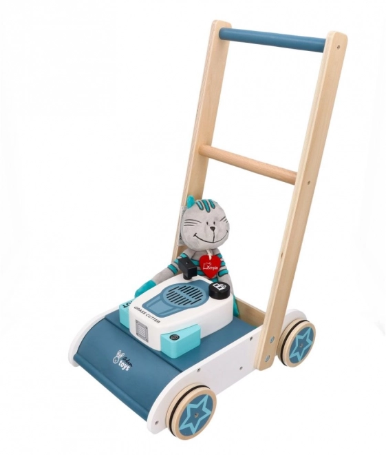 Houten maaier met geluid Adam Toys
