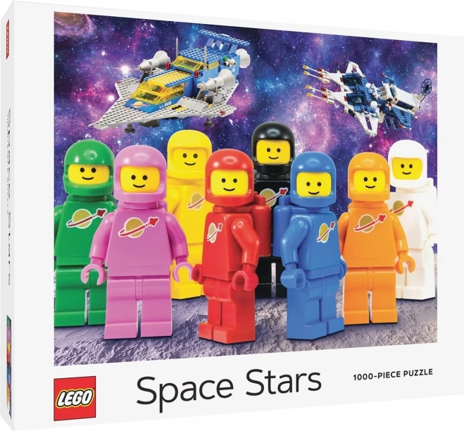 LEGO puzzel voor op tafel Ruimtehelden 1000 stukjes – Chronicle Books