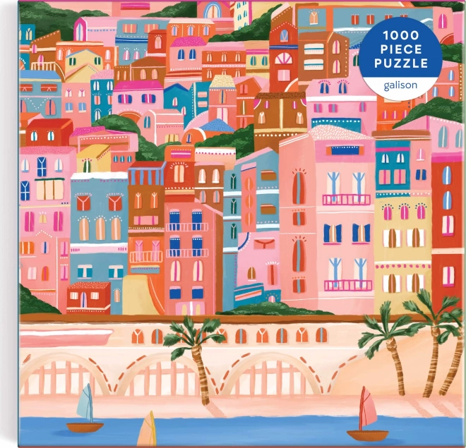 Puzzel Kleuren van de Franse Riviera 1000 stukjes