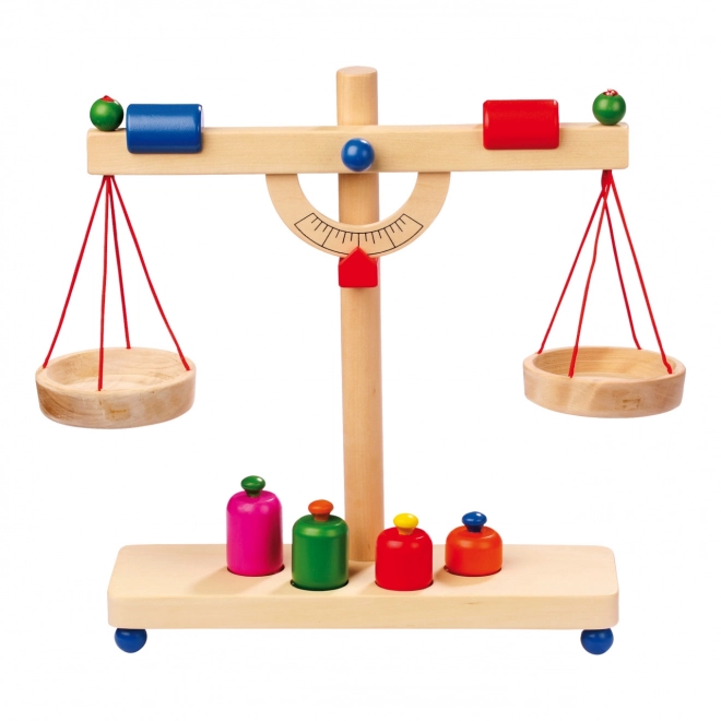 Small Foot Houten Hefboom Weegschaal