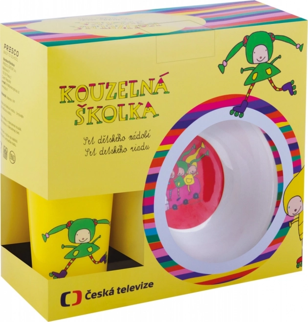 Kinder servies Magische kleuterschool