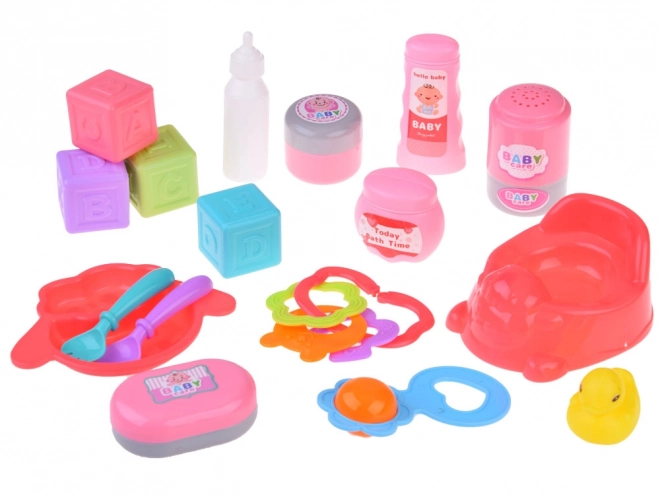 Set accessoires voor peuterpop