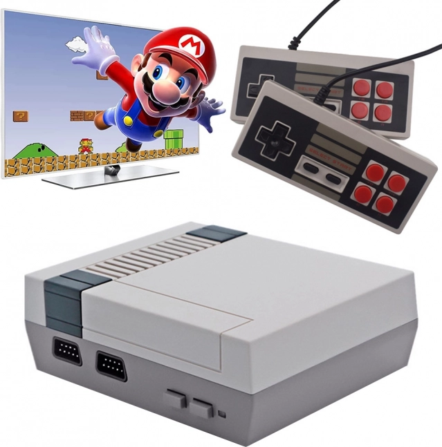 Retro spelconsole met 620 spellen