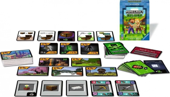 RAVENSBURGER Kaartspel Minecraft Verkenners