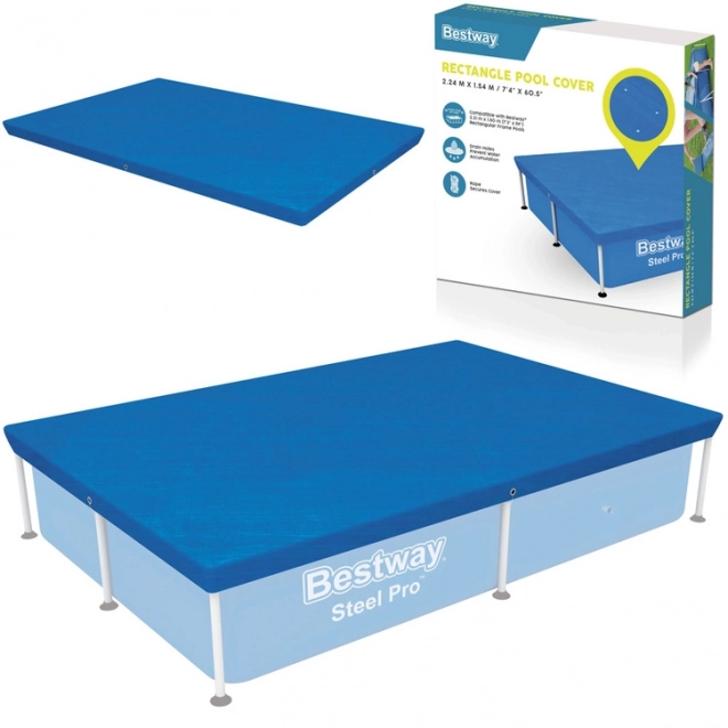 Beschermzeil voor zwembad Bestway 224 x 154 cm