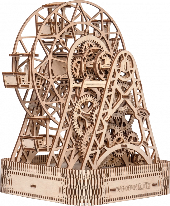 Houten model van het reuzenrad WOODEN CITY