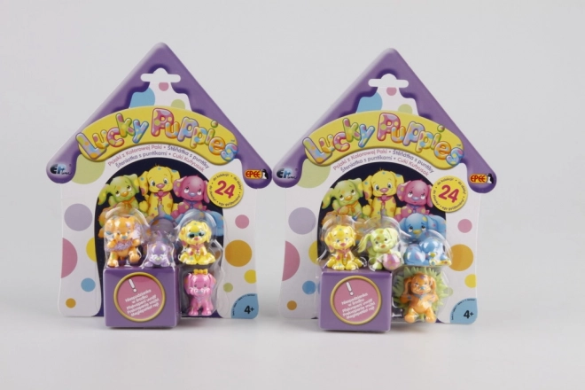 Lucky Puppies blister – vrolijke puppy-figuurtjes