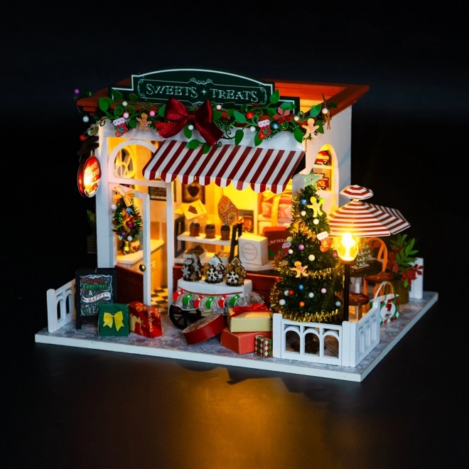 2Kids Toys miniatuur huisje kerstbanketbakkerij