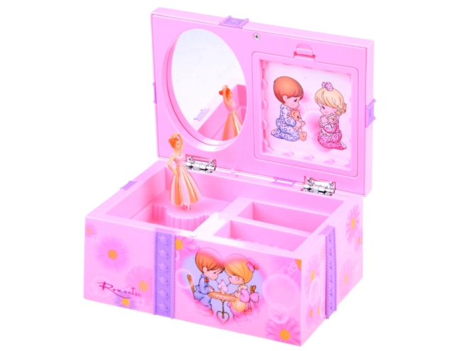 Dansende ballerina en zachte melodie