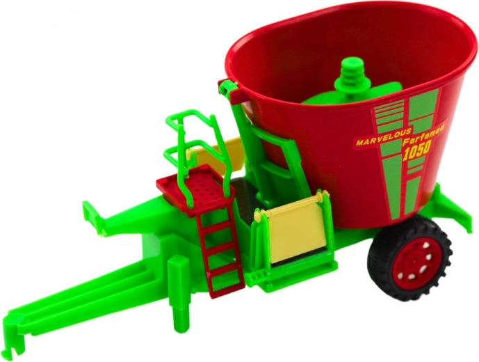 Functionele voermengwagen voor mengen en voeren