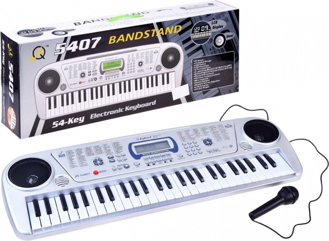 Elektronisch toetseninstrument met microfoon 54 toetsen MQ5407