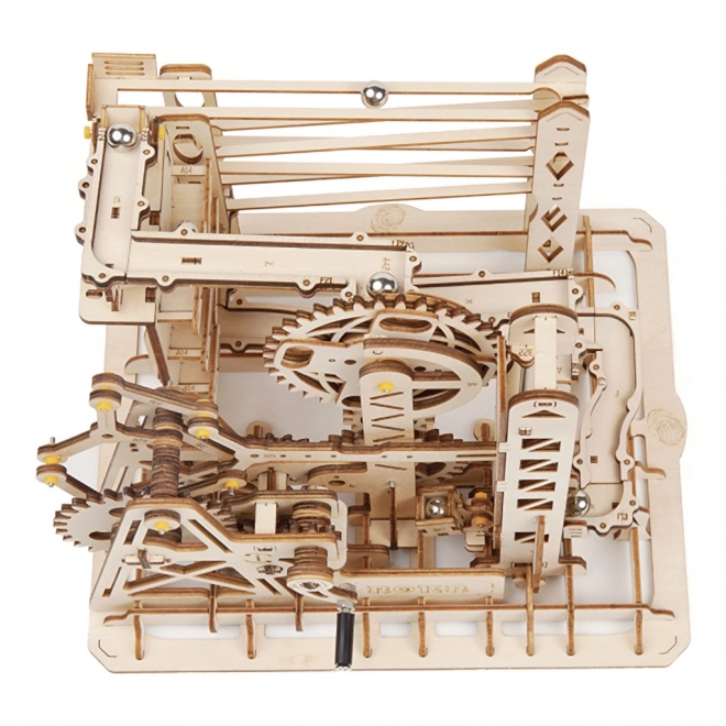 Knikkerbaan Marble Explorer - 3D houten bouwpakket