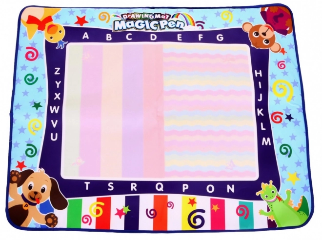 Watertekenmat met accessoires voor kinderen 3+