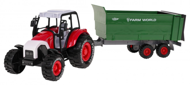 Set landbouwwagens Tractor + Maaidorser