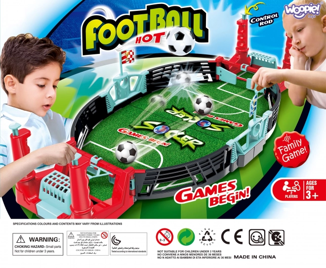 Mini voetbaltafel voor kinderen