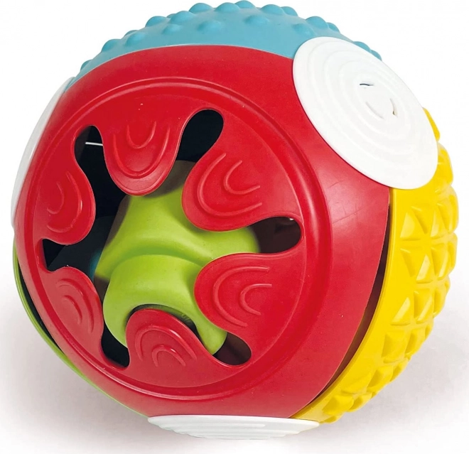 CLEMENTONI SOFT CLEMMY Sensorische inlegbal met blokjes