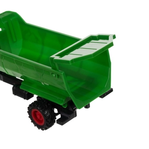 Op afstand bestuurbare tractor Kruzzel met aanhanger