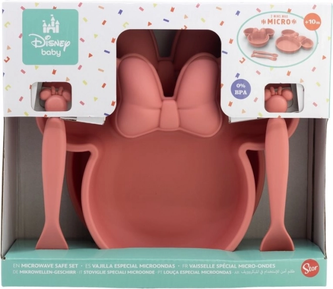 Kinder eetset Minnie Mouse 4in1