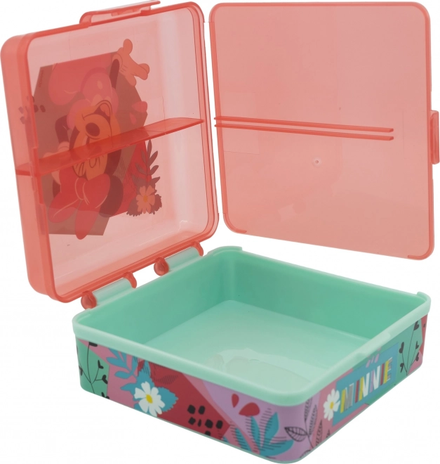Vierkante Multi Box voor lunch Minnie Mouse