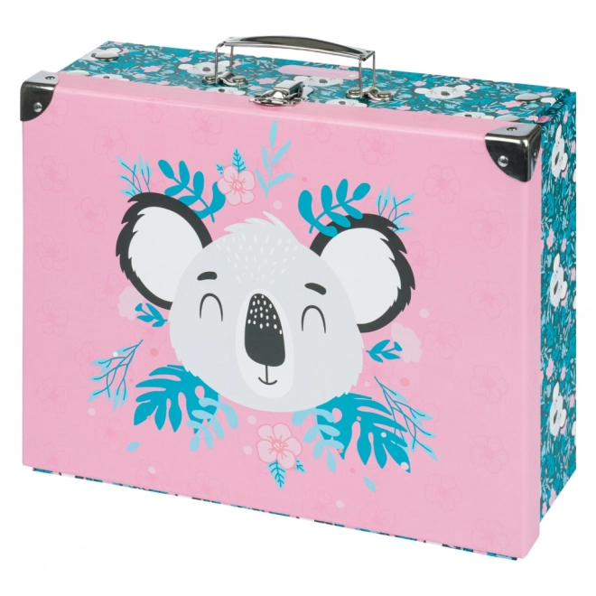 BAAGL Opvouwbare schoolkoffer Baby Koala met beslag