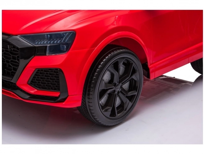 Elektrische auto Audi RS Q8 wit – Rood