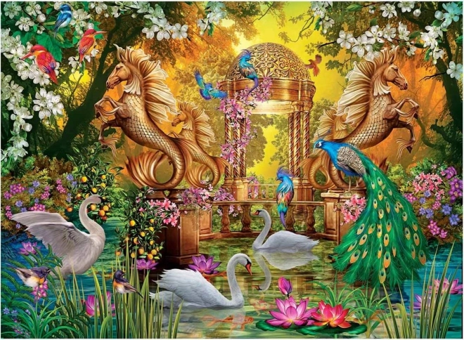 Puzzel Geheimzinnige tuin 1000 stukjes
