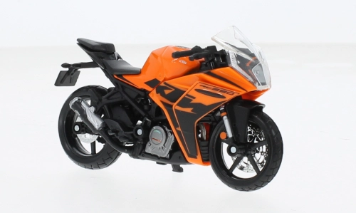 Modelmotor KTM RC390 1:18 met sokkel