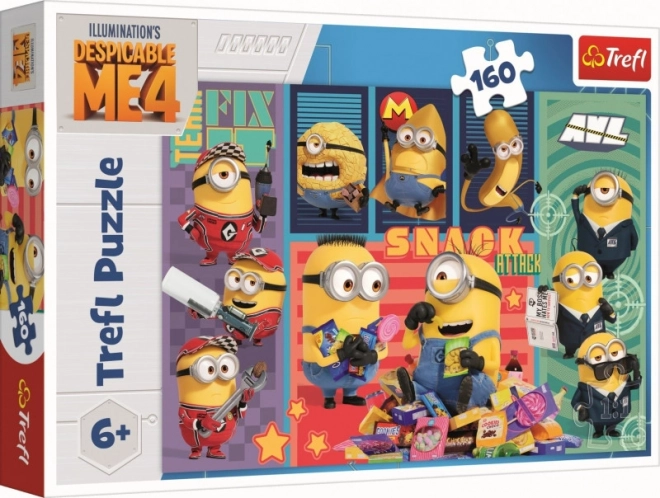 Puzzel 160 stukjes Minionplezier Trefl