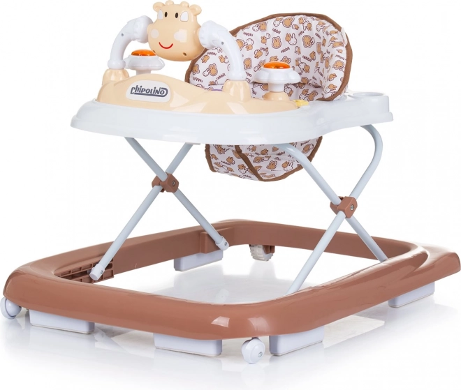 Interactieve loopstoel Little Cow Mocca