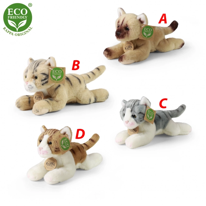 Pluche kat 18 cm ecologisch