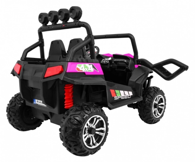 Kinderterreinwagen Grand Buggy 4x4 Roze met afstandsbediening