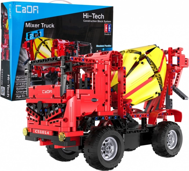 CaDA RC betonmixer bouwset 2-in-1, 814 onderdelen
