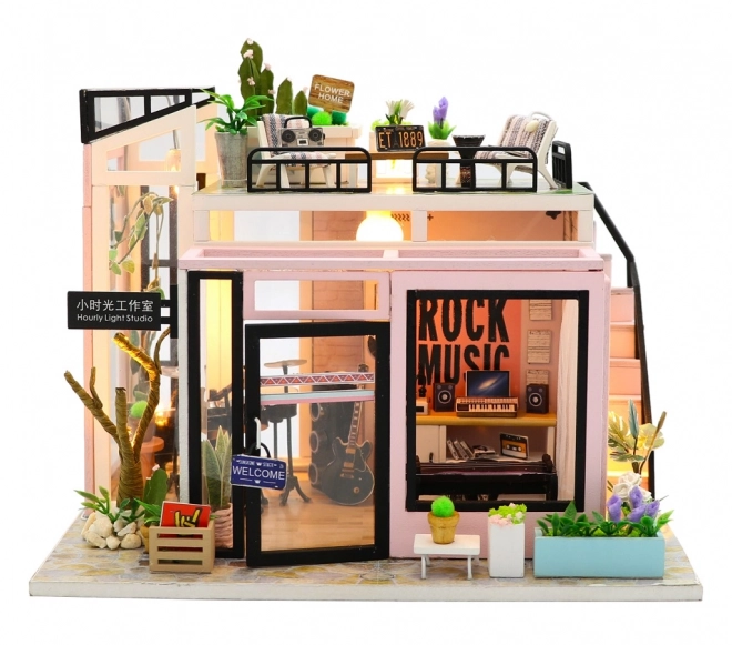 Negen miniatuurhuisjes Studio Houguang