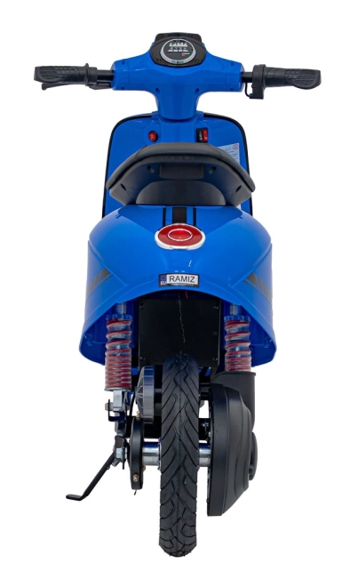 Elektrische Kinder Scooter Retro 23 blauw