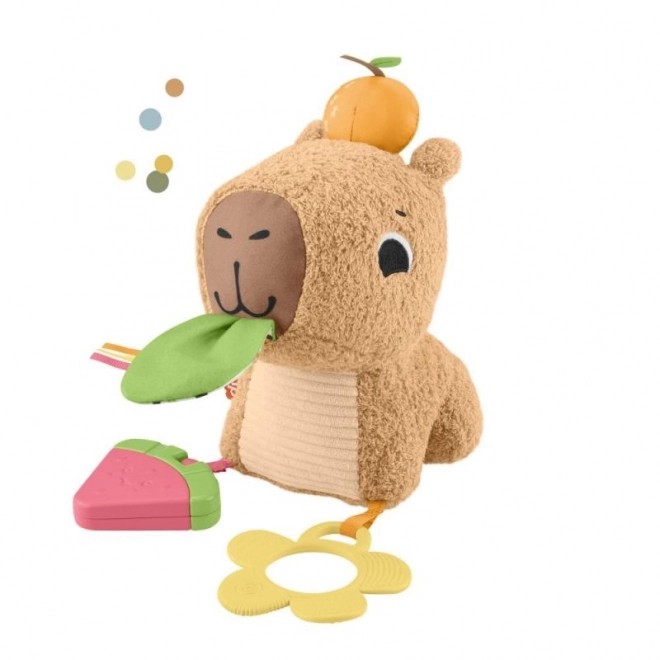 Fisher-Price pluchen speelgoed capibara met accessoires