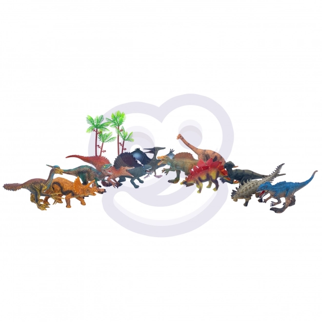 Dinosaurusspeelgoedset XL met speelmat