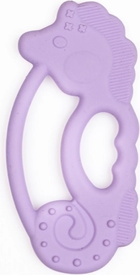 Siliconen bijtring zeepaardje voor baby’s