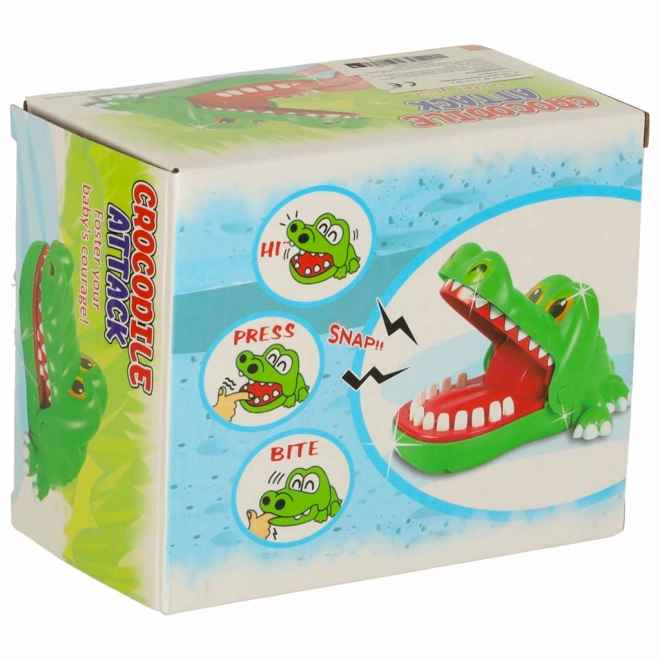 Krokodil bij de tandarts arcade spel