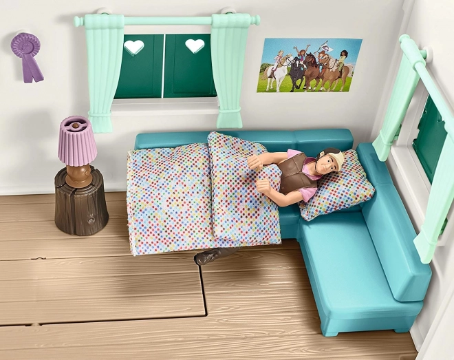 SCHLEICH Horse Club® 42593 Caravan voor vriendschapsbijeenkomsten