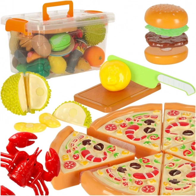 Set voor het snijden van fruit en groenten 36 stuks