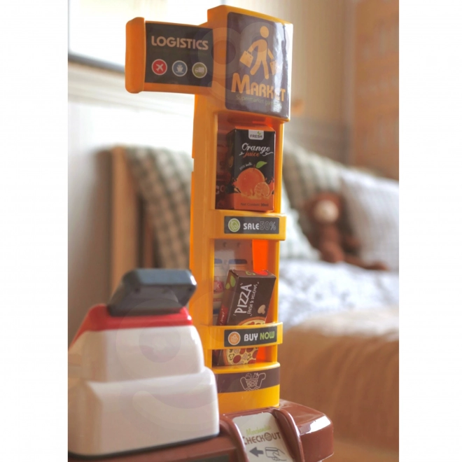 Supermarkt met kar en accessoires Woopie
