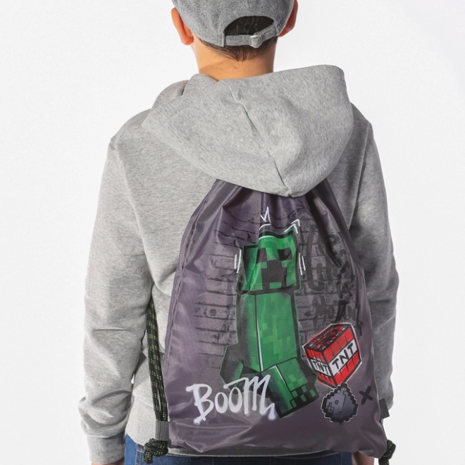 Set 3 Skate Baagl Minecraft TNT: Rugzak, Etui, Zak