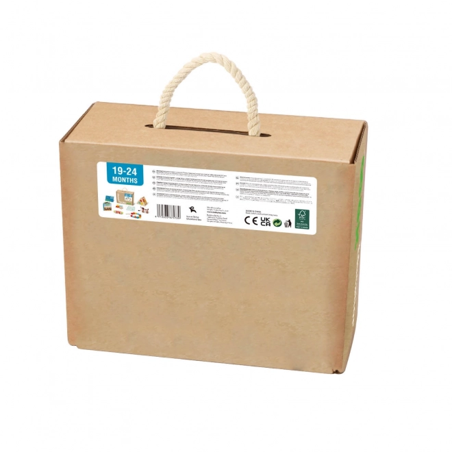Houten Montessori-set 6-in-1 voor kinderen van 19–24 maanden TOOKY TOY