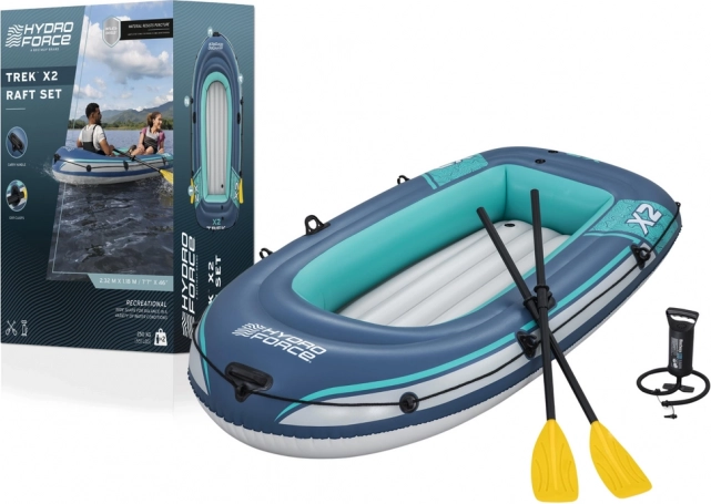 opblaasbare boot 232 × 118 cm Bestway voor 2 personen
