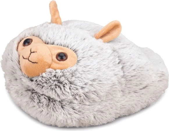 Cozy Noxxiez warme pluchen pantoffel alpaca